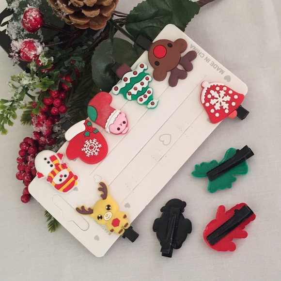๐50% OFF/3+...10pcs set Children's Christmas Hairclips - Picture 7 of 12